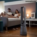 Bloho InnovaGoods Lapát nélküli ventilátor tisztító szűrővel és távirányítóval, Ø23 x 97 cm