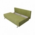 Canapea extensibila Roma Lux Green 205x90x86 cm, cu lada de depozitare