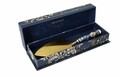 Paleta pentru servit tort Blue Danube Gold, Brandani, inox, maner ceramic