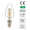 Sage LED Izzó, E14 Düz Gün Işığı, E14, 4 W, 3000K, 450 Lm,  üveg