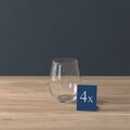 4 db Tumbler 2 pohár készlet, Villeroy & Boch, Entree, 480 ml, kristályüveg