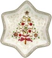 Bol pentru servire, Villeroy & Boch, Winter Bakery Delight Christmas tree, 24.5 cm, portelan premium