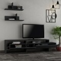 Comoda TV, Homitis, Gara - Anthracite, 32x180x42 cm