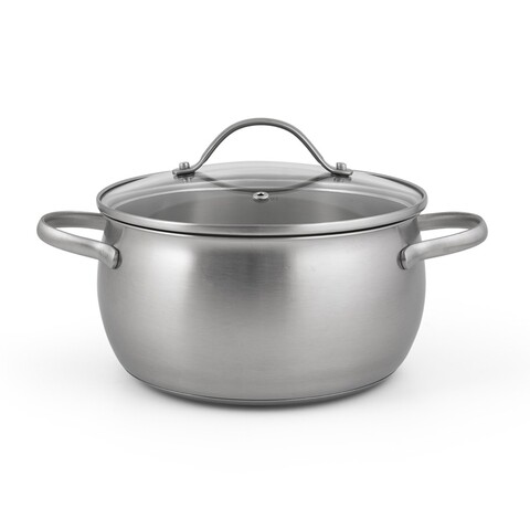 Oala cu capac Florence, Luigi Ferrero FR-2066A, Ø 20 cm/ 3.4 L, inox