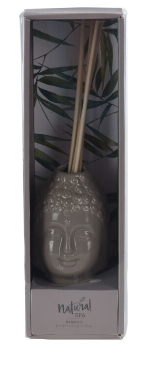 Buddha Parfüm Diffúzor, 100 Ml, Kerámia, Taupe