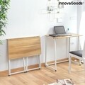 Dolenkaf InnovaGoods Összecsukható íróasztal, 80x75x45 cm, MDF/vas, fehér