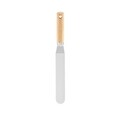 Natural Cukrász spatula krémkenő/bevonat, Ambition, 31 cm, acél, ezüstszín