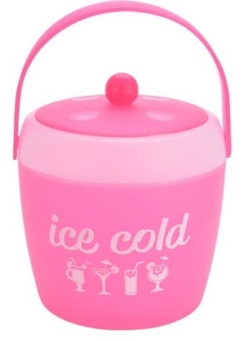 Frapiera cu cleste Ice, 1800 ml, polipropilena, roz