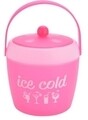 Frapiera cu cleste Ice, 1800 ml, polipropilena, roz