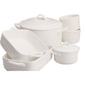 6 sütőedény készlet, Maxwell & Williams, White Basics Chef Bakeware, porcelán, fehér