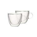 2 db Dupla falú Csésze, Villeroy & Boch, Artesano Hot Beverages L, 420 ml, boroszilikát üveg