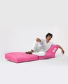 Siesta Kihúzható fotel, Ferndale Bean Bag, 55 - 180 cm, vízhatlan poliészter, rózsaszín