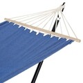 Hammock Kerti/terasz függőágy, 200 x 100 cm, tengerkék