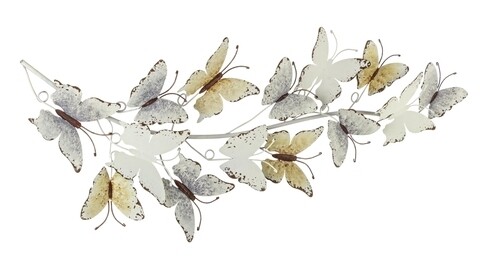 Mariposa Fali dísz, Bizzotto, 30x81 cm, acél