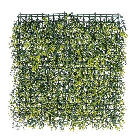 Buxus Mesterséges zöld panel, Bizzotto, 50 x 50 cm