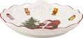 Tálalótál, Villeroy & Boch, Toy's Fantasy Santa Relief, 24 cm, prémium porcelán, kézzel festett