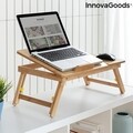 Lapwood InnovaGoods Bambusz összecsukható asztal, 53,5x4,5x34 cm