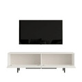 Comoda TV Yurudesign, 160x35.5x45.1 cm, PAL, alb