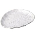 Tognana Szervírozó tál, Leaf, 21 x 18 x 3 cm, porcelán, fehér