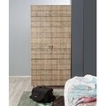 Dulap pentru haine Stil 728, Vella, 90x52x192 cm, multicolor