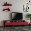 Comoda TV, Homitis, Gara - Claret Red, 32x180x42 cm