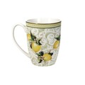 Set 2 cani Limoni, Brandani, 250 ml, portelan New Bone China