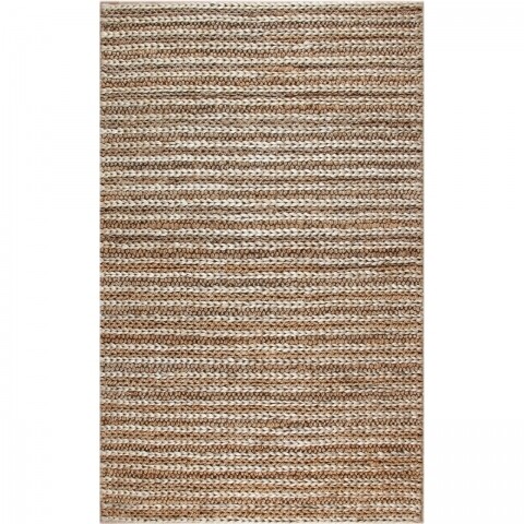 Covor lucrat manual Eko, Flatweave Choti S11152 - Natural, 100% iuta,  170 x 240 cm