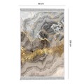 Covor de hol, ELS2375, 80x200 cm, Catifea, Multicolor