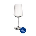 4 pohár készlet fehérborhoz, Villeroy & Boch, Ovid, 380 ml, kristálypalack