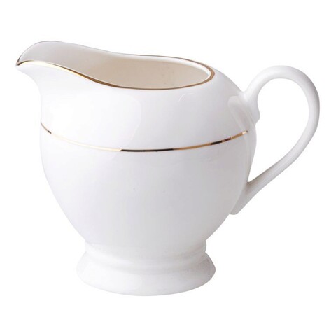 Aura Gold Tejkiöntő, Ambition, 300 ml, New Bone China porcelán, fehér