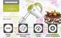 Charm Kézi mixer, Heinner, 200 W, 5 sebesség, zöld