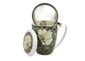 Csésze szűrővel, DUO, William Morris - Pimpernel, 380 ml, porcelán, többszínű