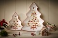 Tálalótálca, Villeroy & Boch, Winter Bakery Delight Tree, 26,5 cm, prémium porcelán