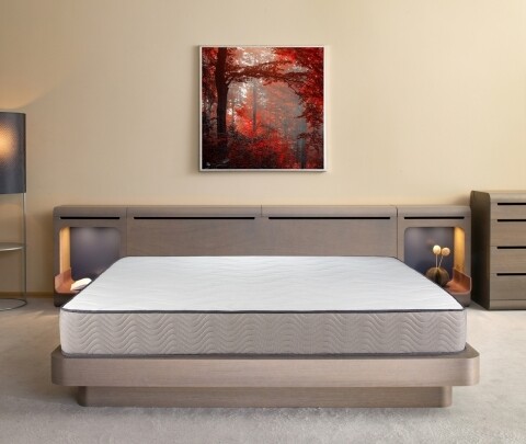 Saltea Bedora, Fresh Memory Grey Line, Ortopedica, Anatomica 90 x 200 cm