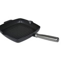 Greenpan Grill serpenyő, Featherweights, 26 x 26 cm, öntött alumínium