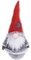 Boy Gnome w star Fénydekoráció, 17x13x43 cm, poliészter, színes