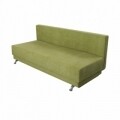 Canapea extensibila Roma Lux Green 205x90x86 cm, cu lada de depozitare