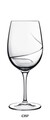 Set 6 pahare pentru vin, Aero goblet C 357, Luigi Bormioli, 480 ml, sticla cristal