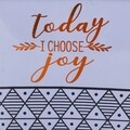 Virágcserép, Choose Joy, Meng Creations, 22,5x11 cm, fém