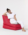 Siesta Kihúzható fotel, Ferndale Bean Bag, 55 - 180 cm, vízhatlan poliészter, piros