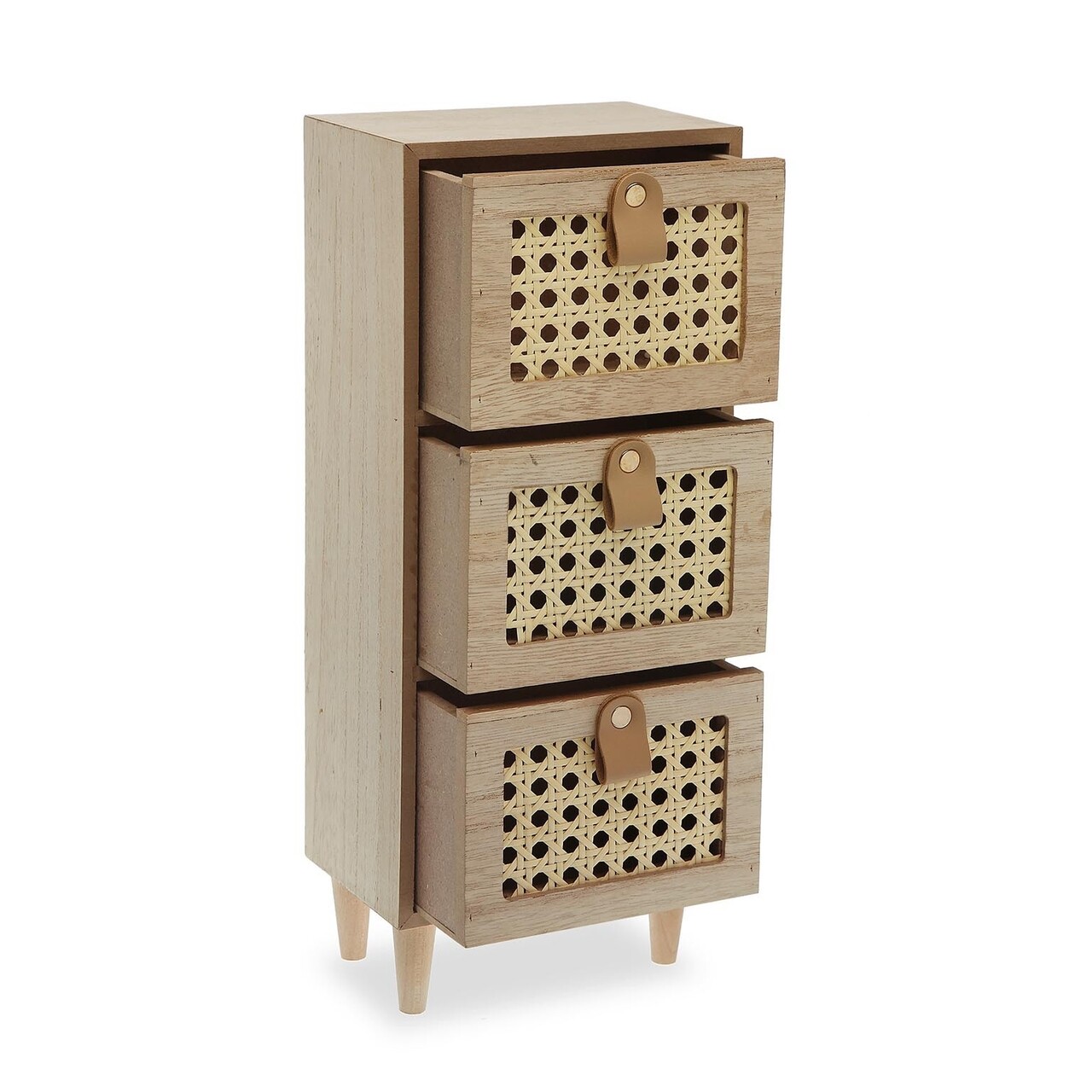 Rattan Ékszerdoboz, Versa, 14 X 10 X 34 Cm, Barna