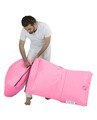 Siesta Kihúzható fotel, Ferndale Bean Bag, 55 - 180 cm, vízhatlan poliészter, rózsaszín