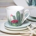 Cactus Aloes Bögre, Ambition, 510 ml, porcelán, színes