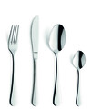 Set tacamuri 24 piese, Amefa, Elara, inox, argintiu