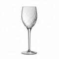 Set 4 pahare vin rosu Canalleto Flute, Luigi Bormioli, 266 ml, sticla cristal, transparent