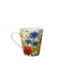 Set 2 cani Fiori Di Campo, Brandani, 300 ml, portelan New Bone China