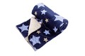 Fleece Stars Paplan, Alcam, 180x200 cm, 250g / nm