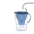 Brita szűrőpohár, Marella XL MAXTRA +, műanyag, 2.4 L, kék