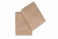 Set 2 prosoape de baie 70x140 cm, 100% bumbac, Hobby, Sultan Beige