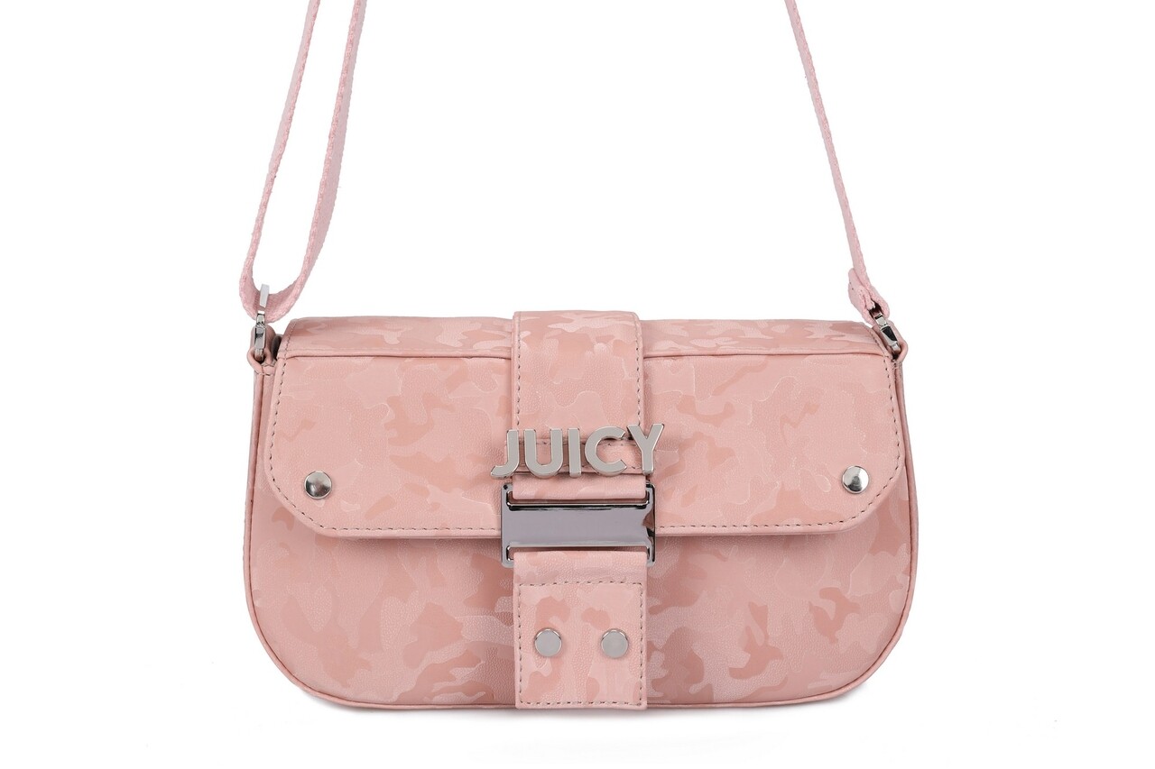 Juicy couture 128 táska, 26x6x15 cm, ekológikus bőr, rózsaszín